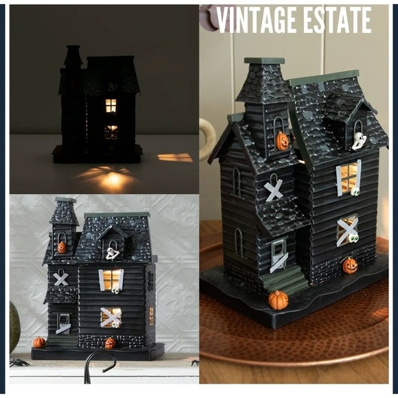 Scentsy Vintage Estate Haunted House Warmer New